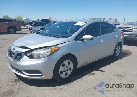 2016 Kia Forte Lx z USA, uszkodzony, nr VIN KNAFK4A69G5550404
